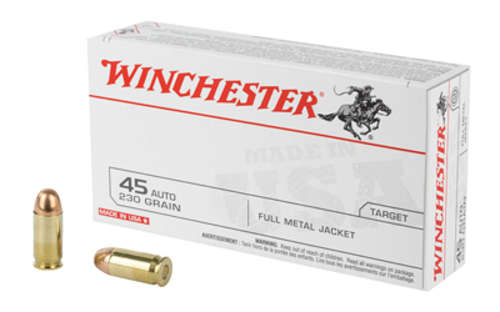 Ammunition Winchester Ammunition USA 45ACP WIN USA 45ACP 230GR FMJ 50/500